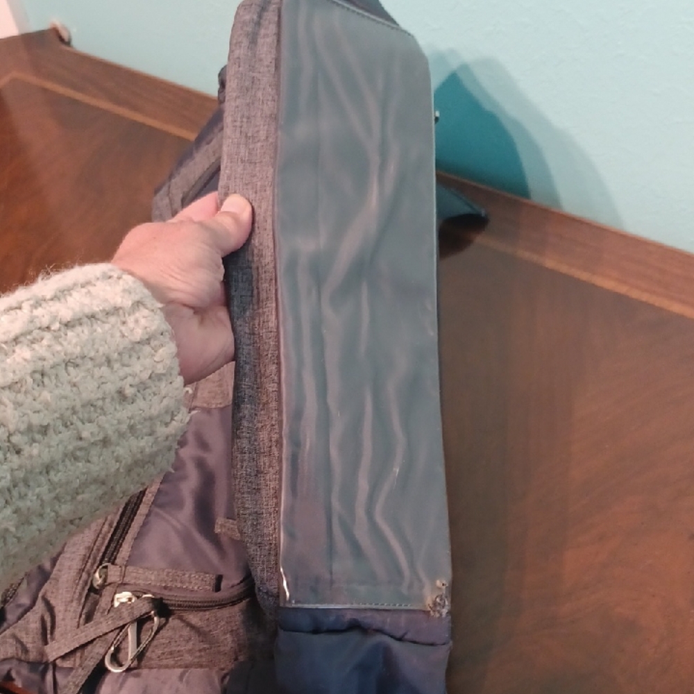Lug HULA HOOP in heather grey Bag / Tote 6866 - Picture 8 of 8